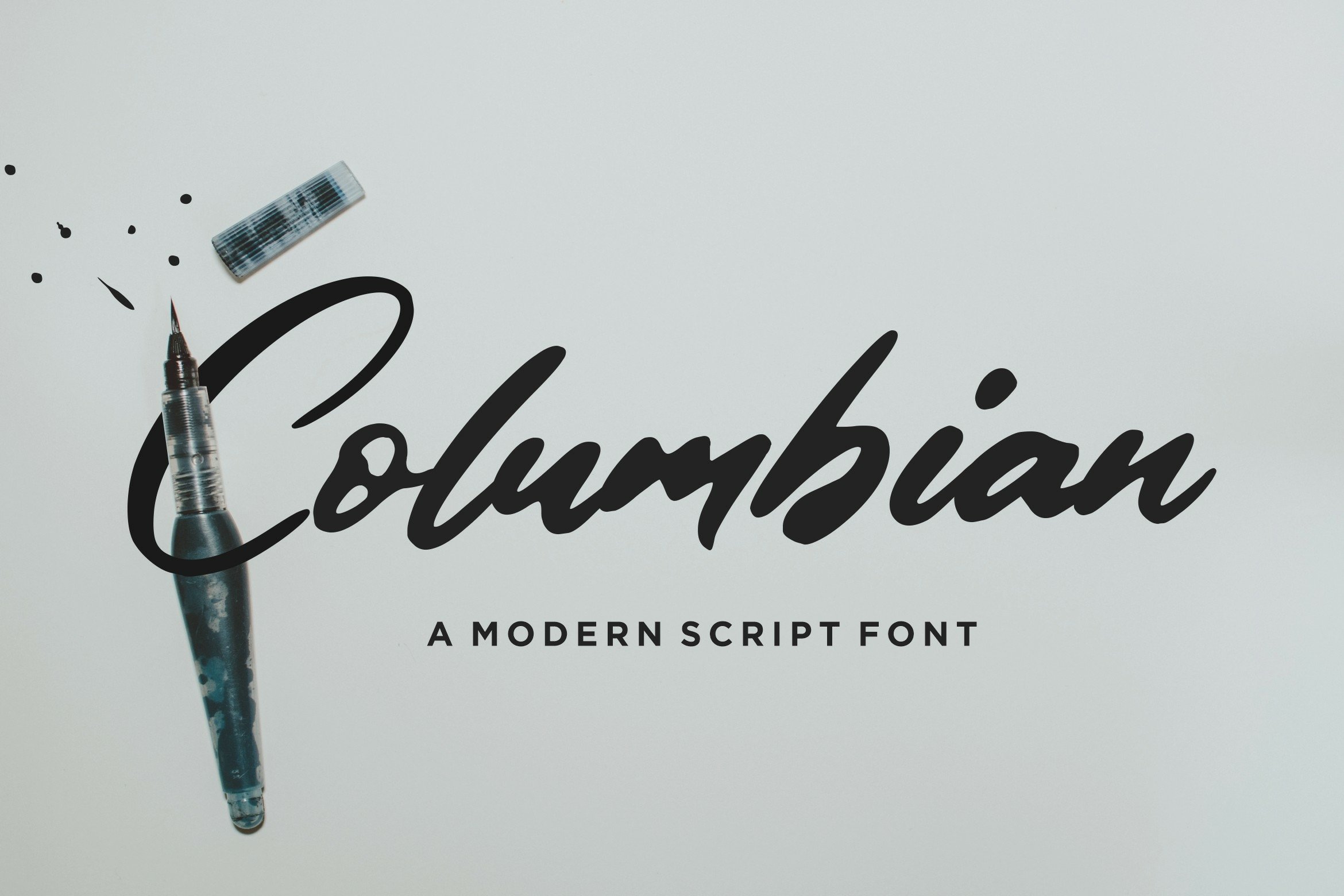 Columbian Modern Handwritten Font1