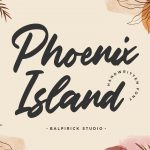 Phoenix Island Handwritten Font1