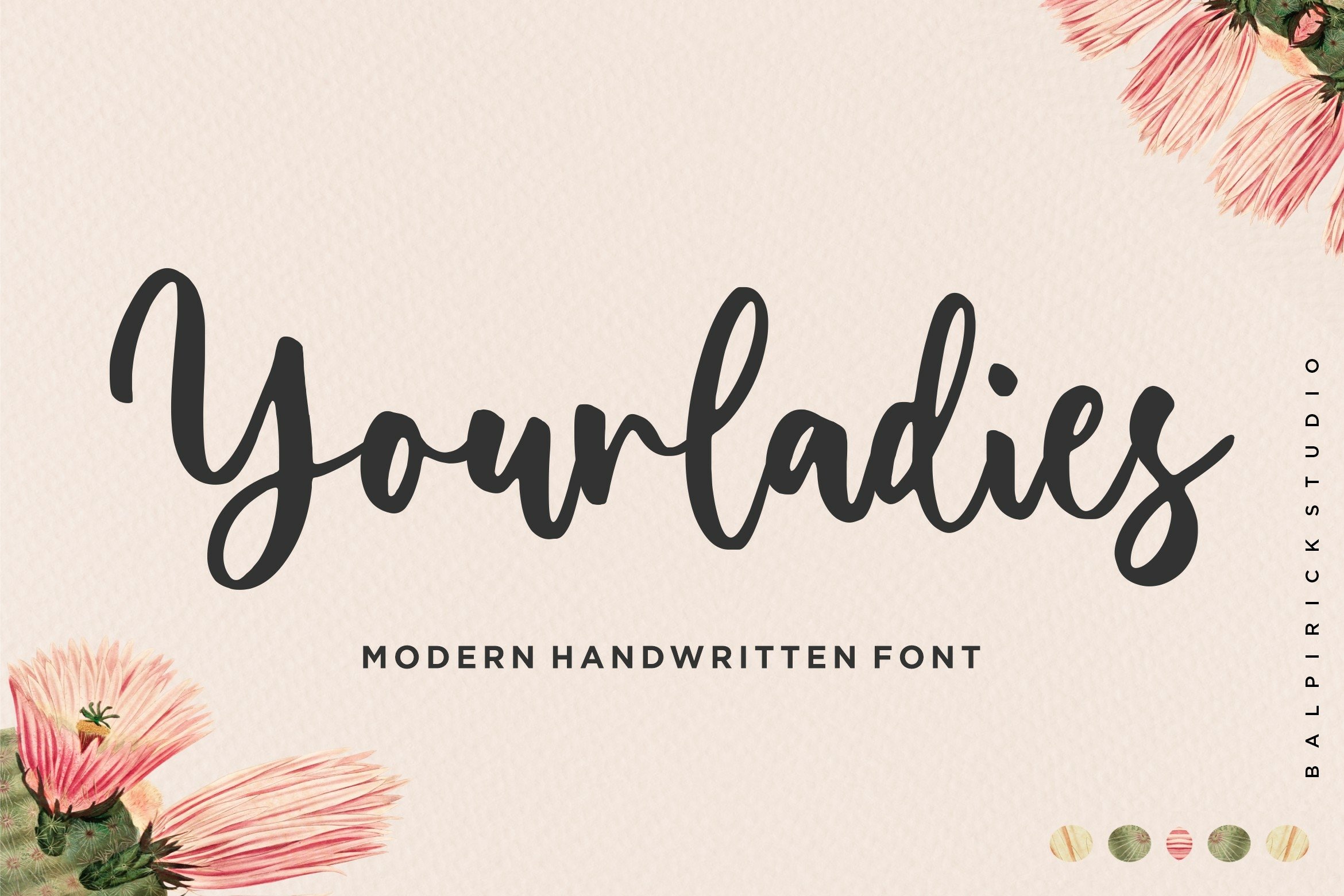Yourladies Modern Handwritten Font1