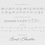 Beautica Beautiful Calligraphy Font6