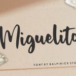 Miguelito Modern Handwritten Font1