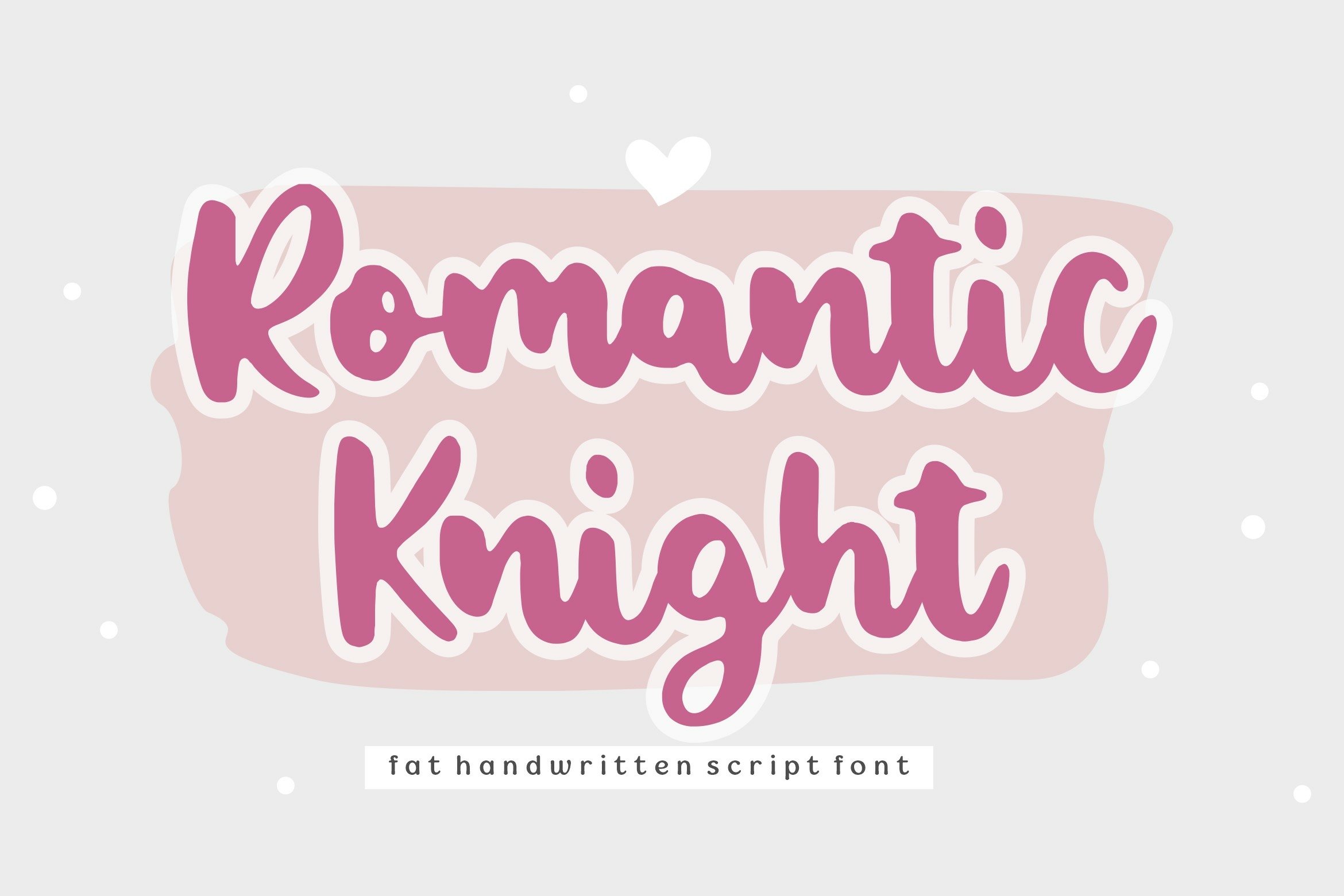 Romantic Knight Handwritten Script Font1