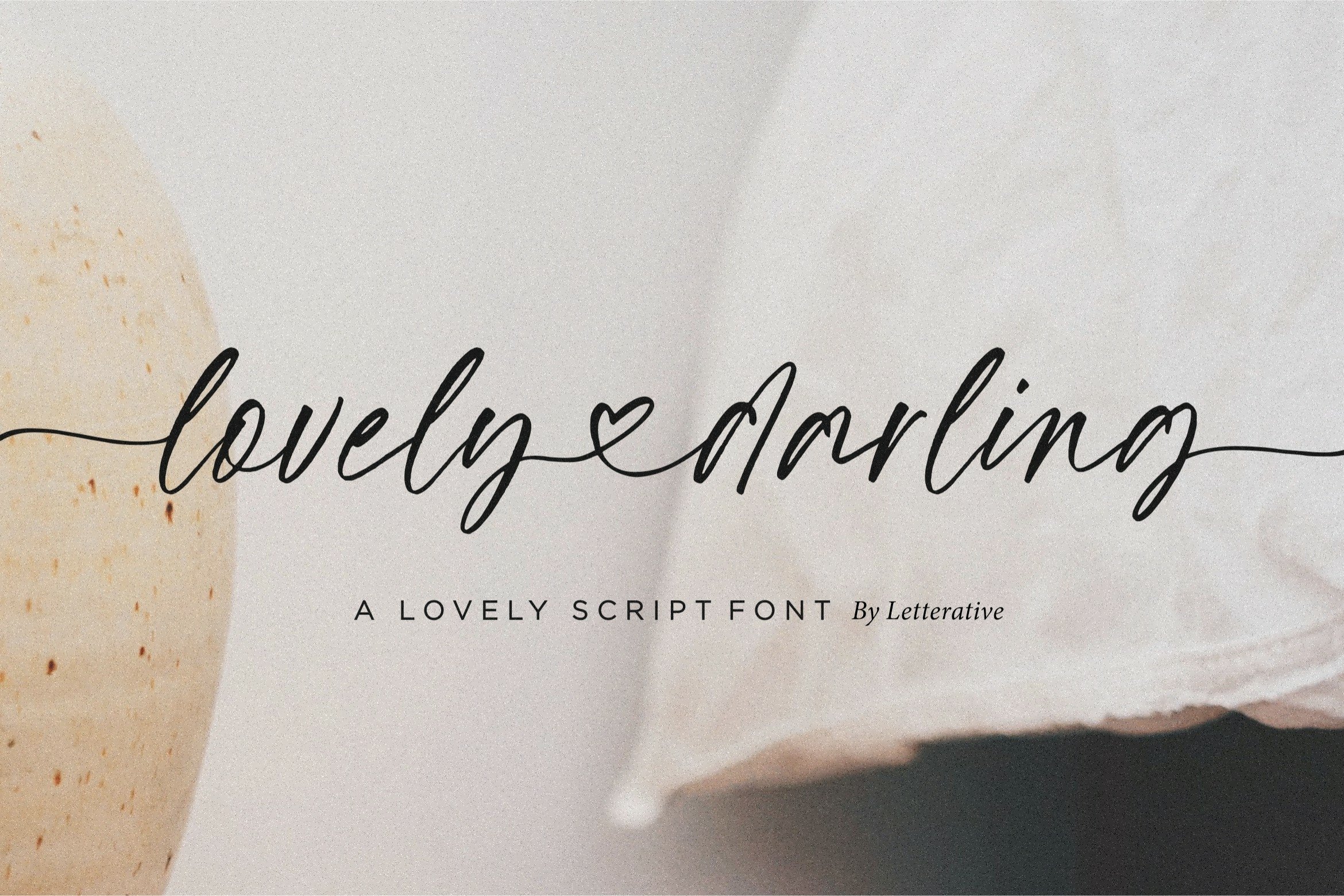 Lovely Darling Lovely Script Font1
