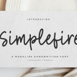 Simplefire Monoline Handwritten Font1