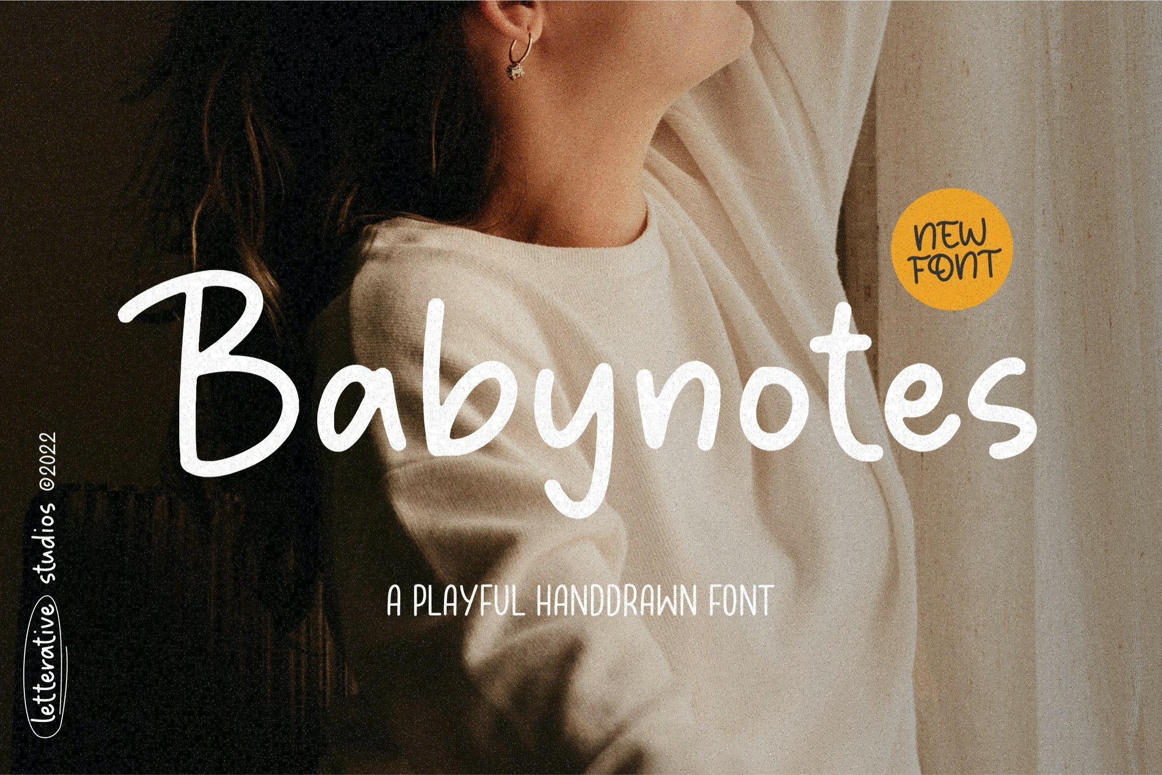 Babynotes Playful Handdrawn Font7